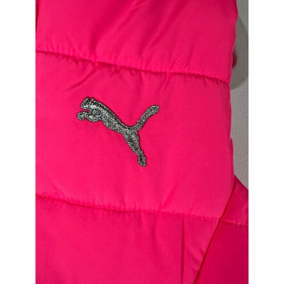 Puma Puffer Quilted Vest Jacket - Picture 2 of 11
